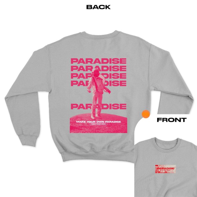 Sweater crewneck unisex (Paradise)