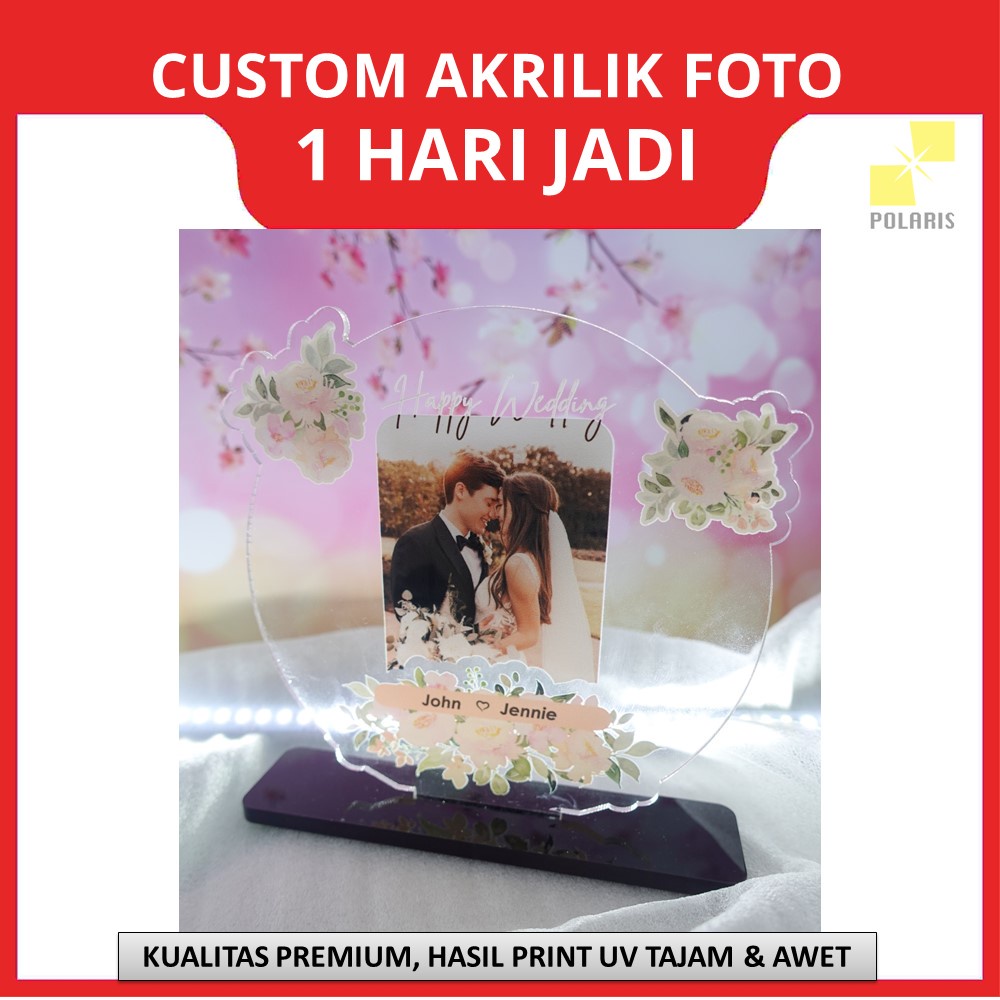 CUSTOM FOTO AKRILIK KADO ULANG TAHUN BIRTHDAY AESTHETIC - ACRYLIC PRINT UV GIFT GRADUATION KELULUSAN WISUDA - HADIAH FOTO UNIK PERNIKAHAN WEDDING ANNIVERSARY