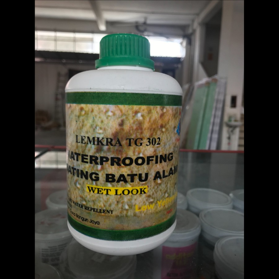 Lemkra TG302 1Ltr / Waterproofing Coating Batu Alam