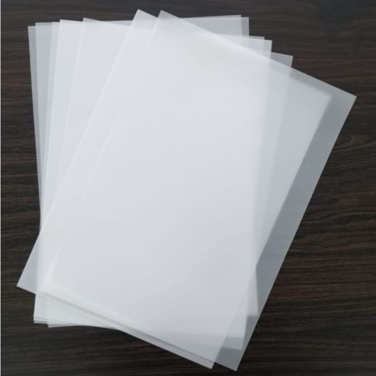 Jual [10 Lembar Pcs] Kertas Kalkir Folio F4 Tracing Paper ± 80 85