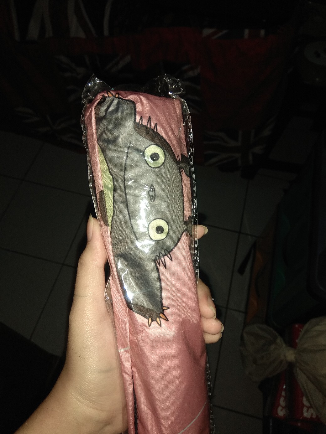 Tepbrella Payung Lipat 3 Mangkok Nagoya Totoro Kawaii