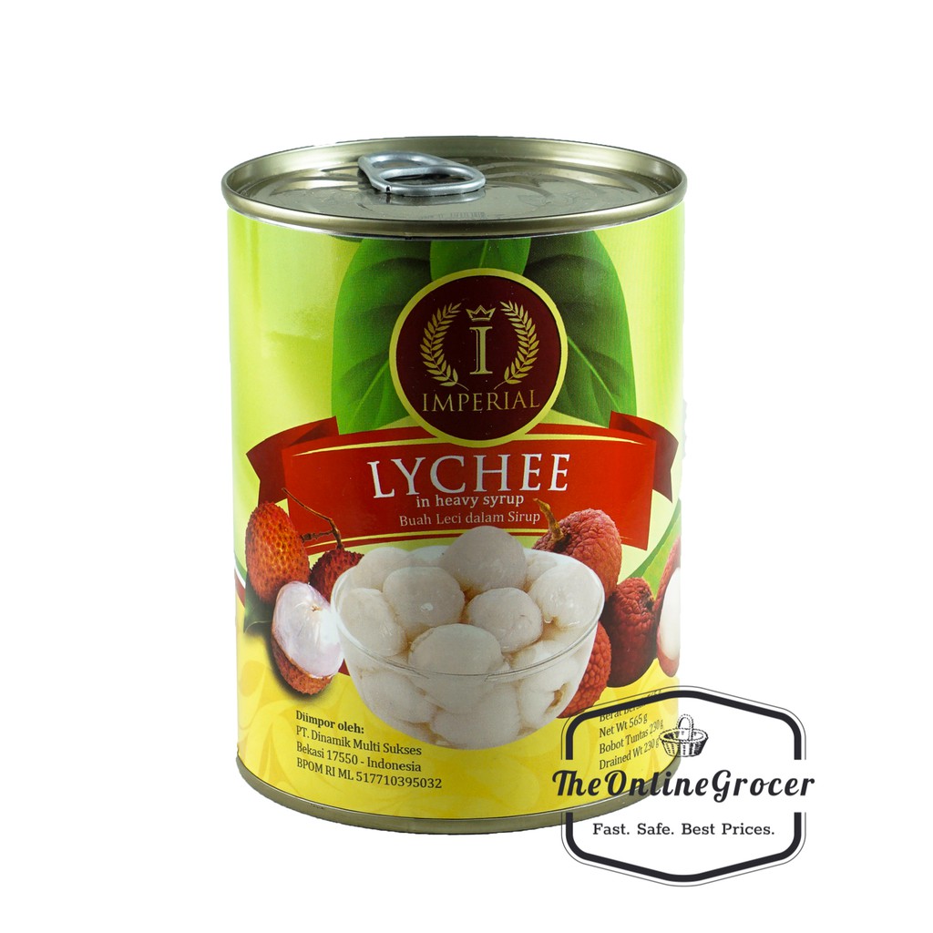 Imperial Lychee in Heavy Syrup 565gr – Buah Leci Kaleng Dalam Syrup