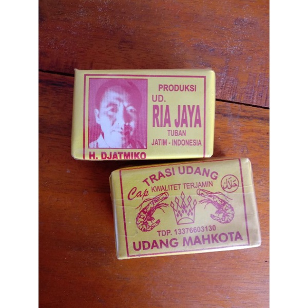 

Terasi udang MAHKOTA 100 gr