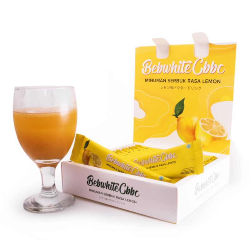(Resmi) Fiber Lemon BebwhiteC BBC / Minuman Pelangsing / minuman serat