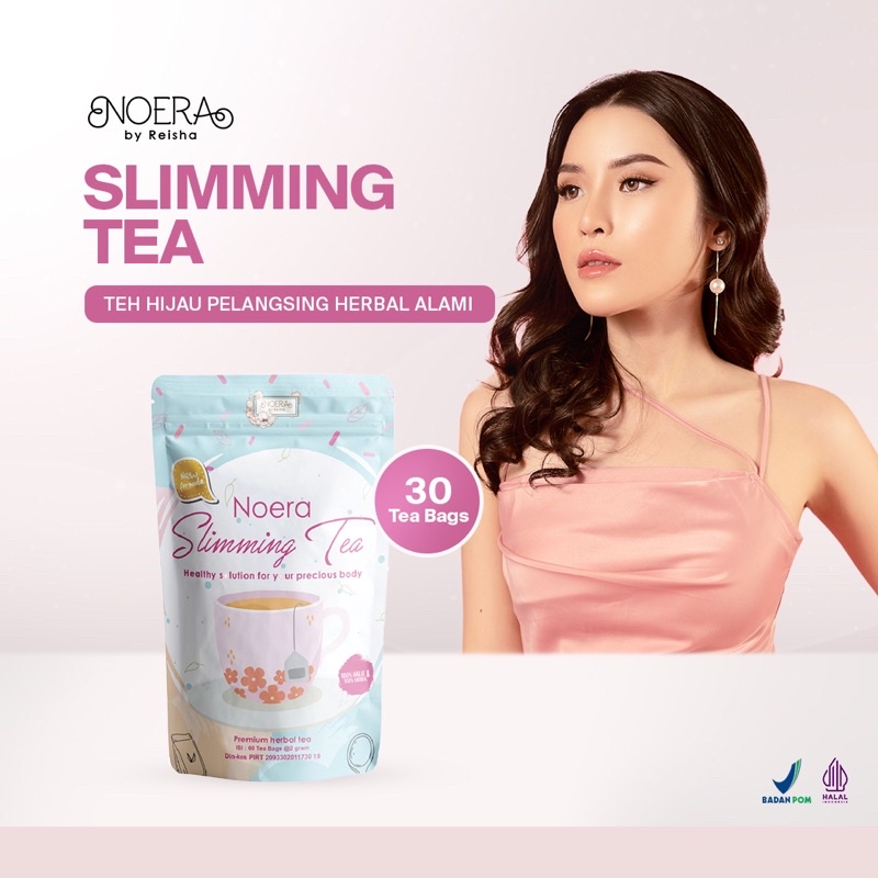 Noera Slimming Tea | Noera Teh Hijau | Teh Diet Herbal Pelangsing Slim Tea Noeraskincare