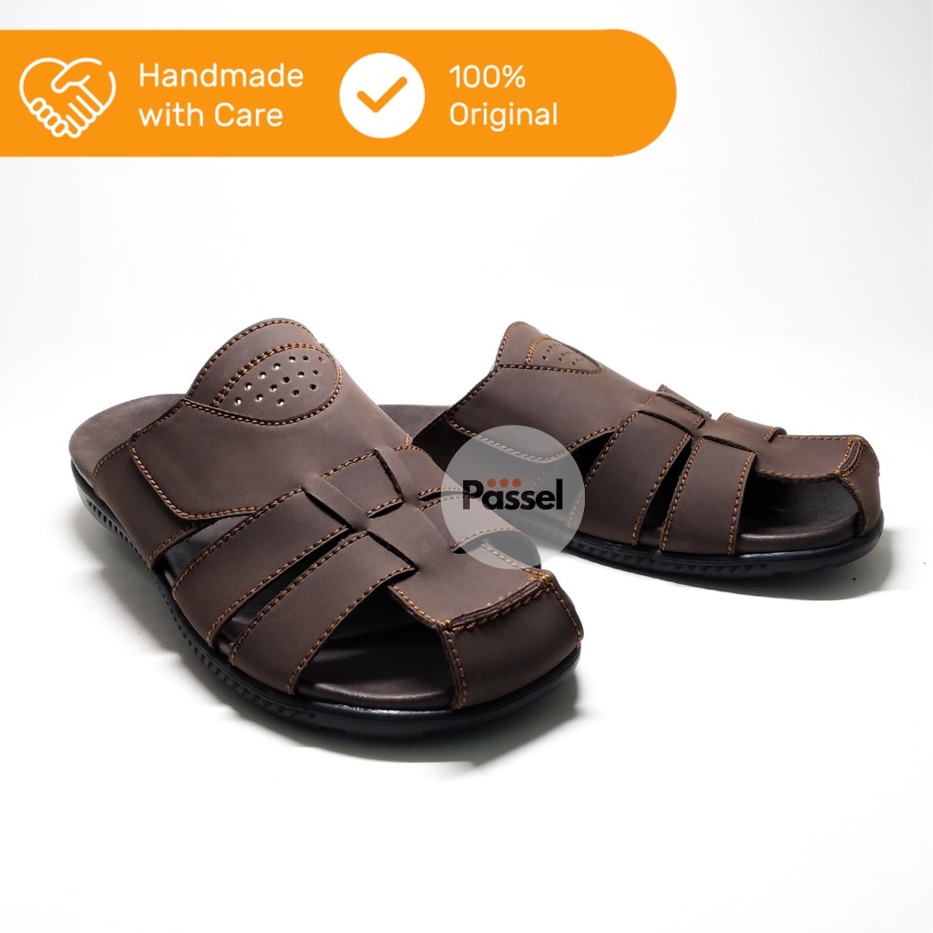 Donatello Sz. 39-43 Sandal Bustong Pria Kasual | NO840201 / NO840202