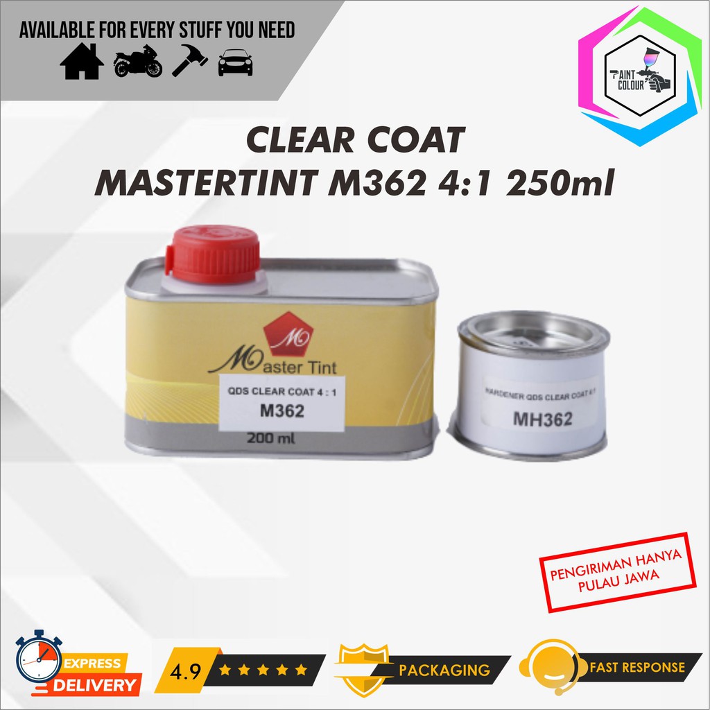 Clear Coat / Vernish Mastertint M362 4:1 250ml