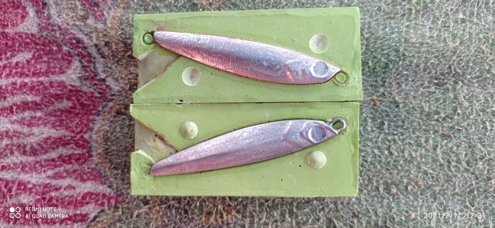 Cetakan Metal Jig Jigpara 60 Gram