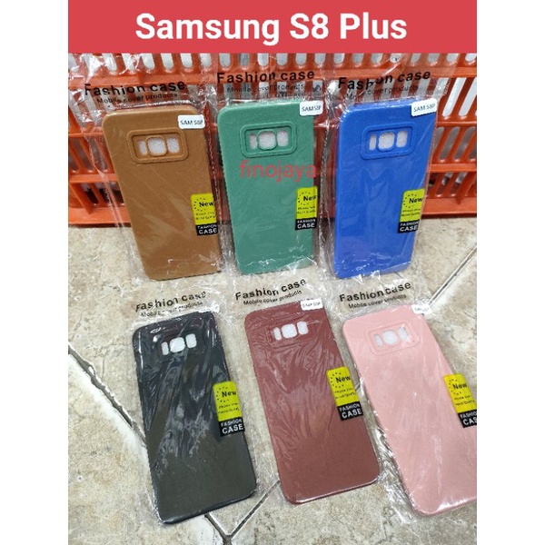 Softcase Samsung S8 Plus Silikon Casing Selicon Case Macaron Pro Camera