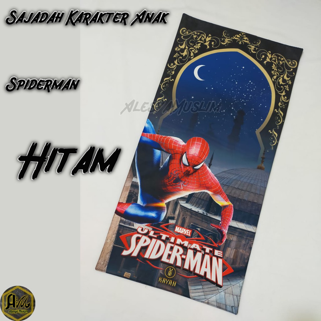 Sajadah Karakter Anak Spiderman/Harga Grosir/Best Seller/Bisa COD