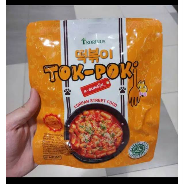 

Tok-poki/tteoboki/tteobokki instant/topokki instan/kue beras instant/korea street foodo