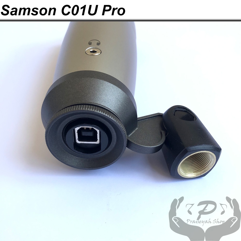 Mic Samson C01U Pro - USB Studio Condenser Microphone Recording USB