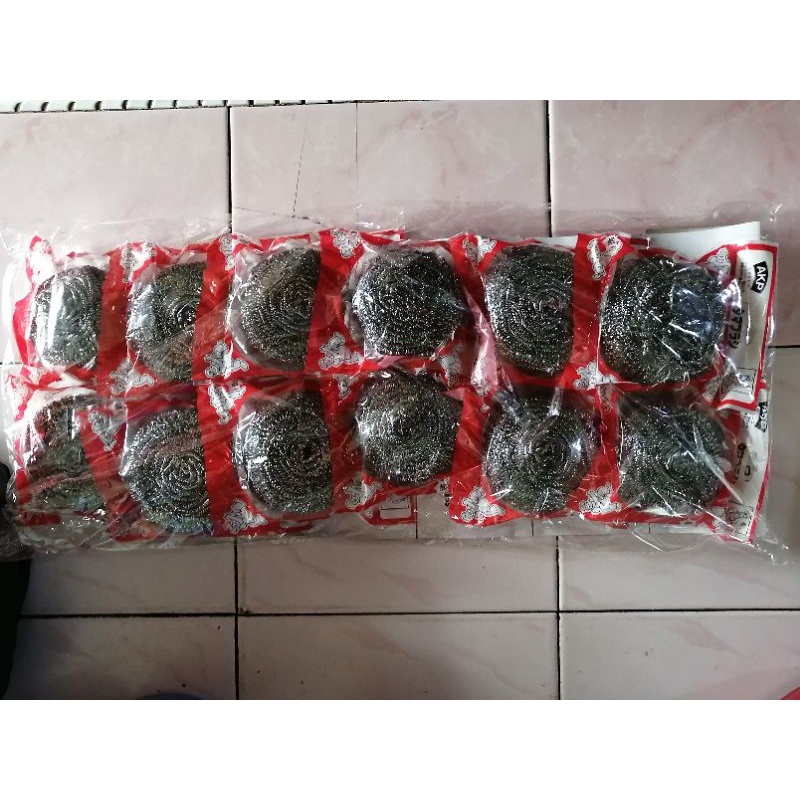 spon cuci piring kawat cuci piring panci dll