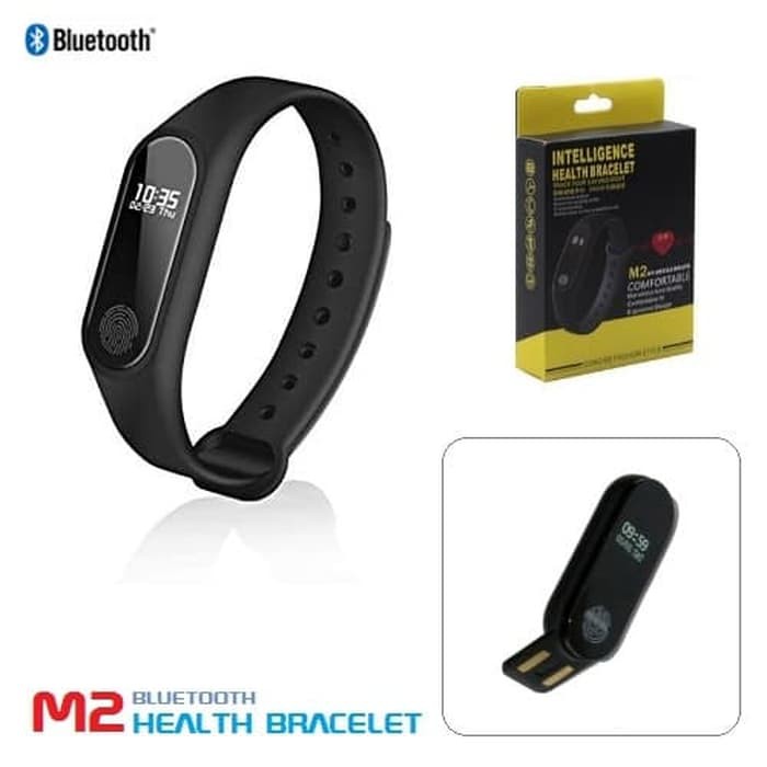 Smartwatch Wristband M2 / Mi Band 2 Blood Pressure & Heart Rate