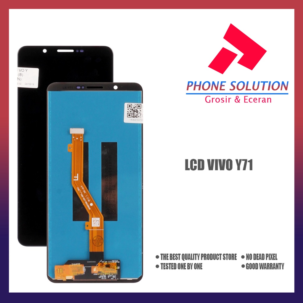 LCD Vivo Y71 Versi OLED ORIGINAL 100% Fullset Touchscreen // Supplier LCD Vivo - Garansi 1 Bulan