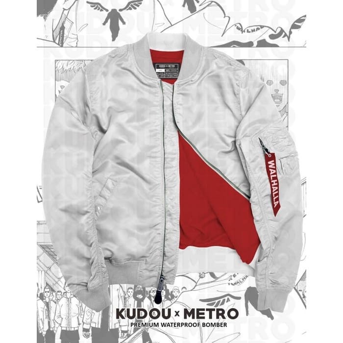 Jaket Bomber VALHALLA Tokyo Revengers Hanma Shuji Gang Terbaru BOMBER KLASIK