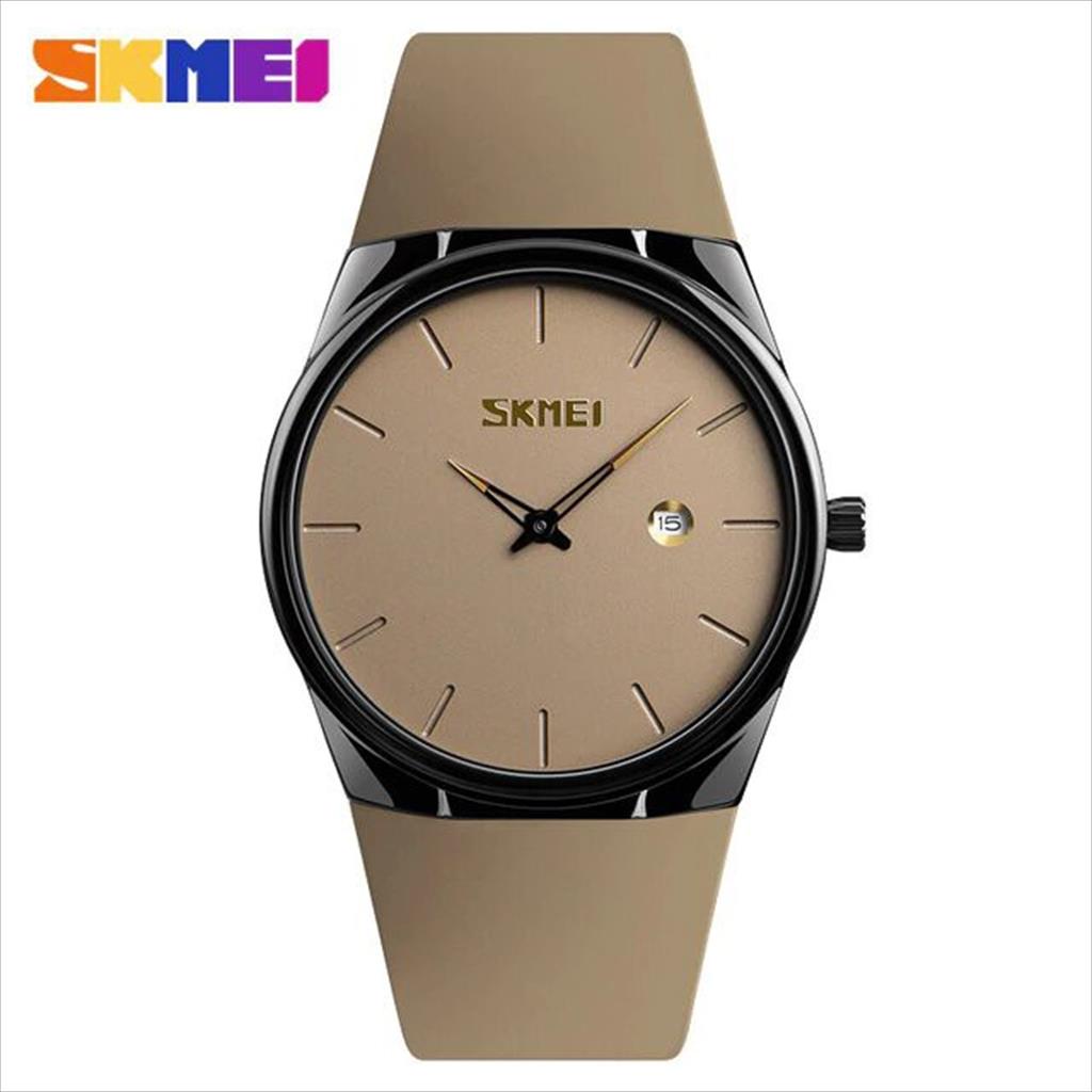 Jam Tangan Pria / SKMEI 1509 DATE Soft Band Analog DATE / Jam Tangan Analog Original / SKMEI