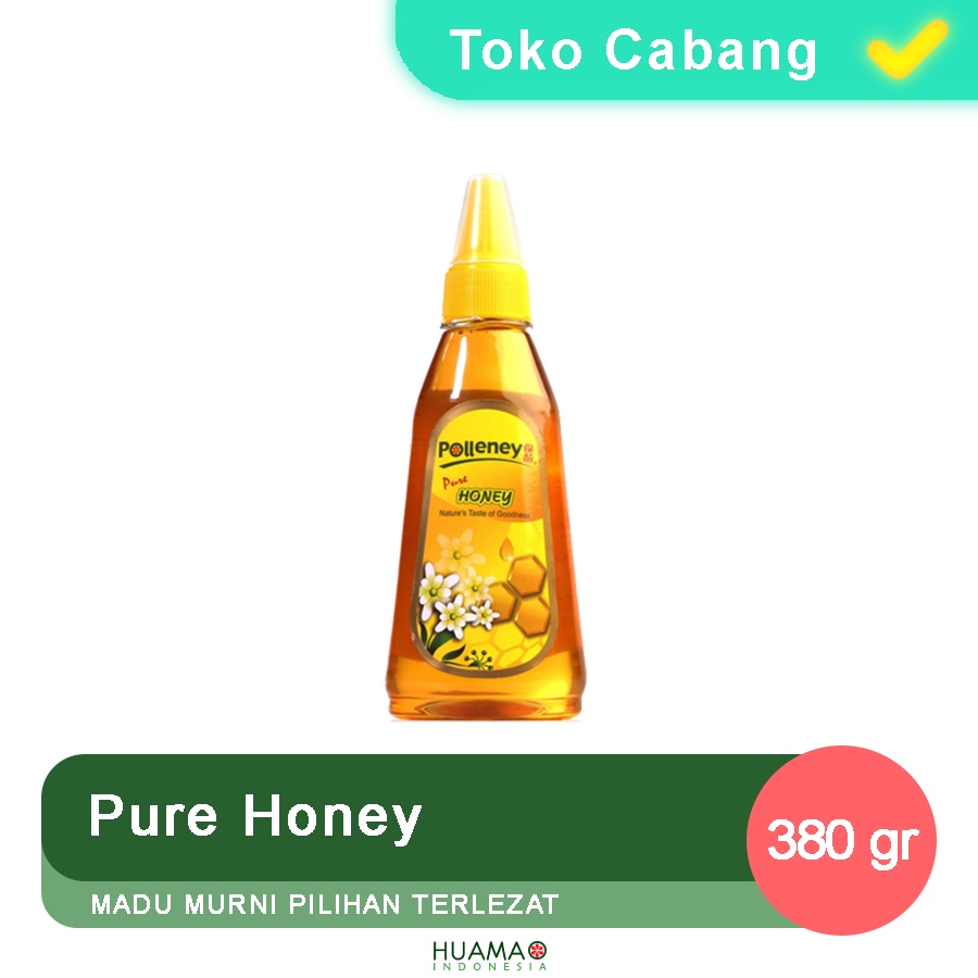 

Polleney Pure Honey - Madu Murni (380gr) Original