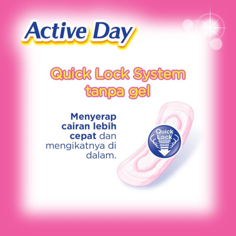 Active Day Super Maxi 20 Pads Pembalut