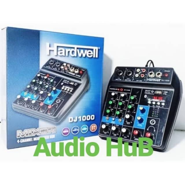 MIXER HARDWELL DJ1000 MIXER AUDIO HARDWELL DJ 1000 R CHANNEL ORIGINAL