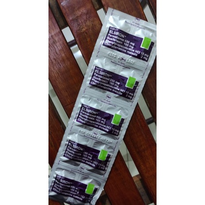 Elsiron 10 Kaplet / Obat Batuk / Pilek / Demam