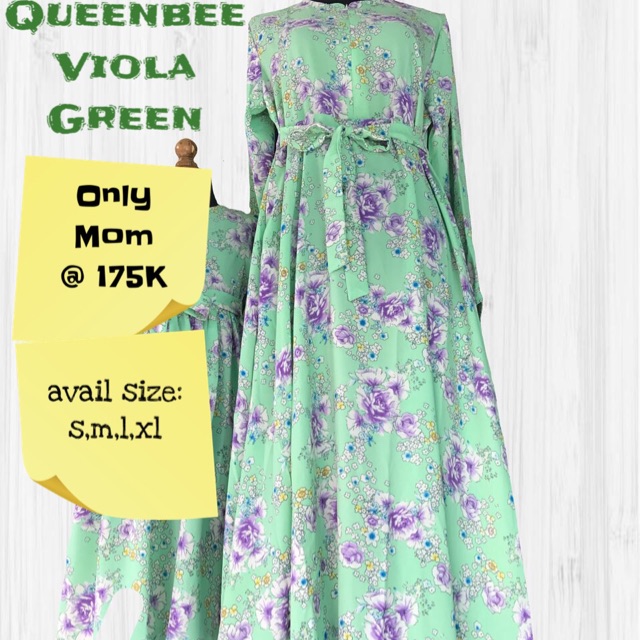 Queenbee Viola Green