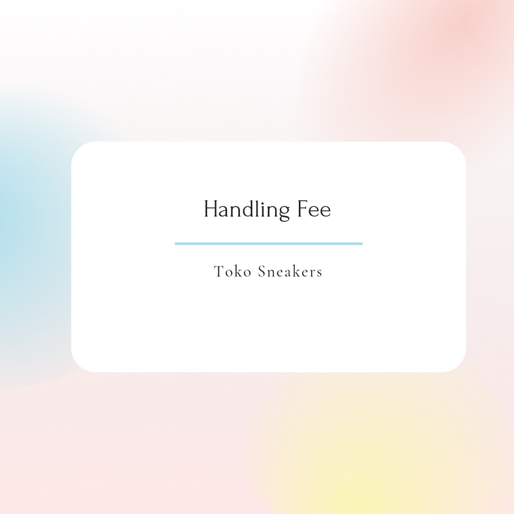 Handling Fee