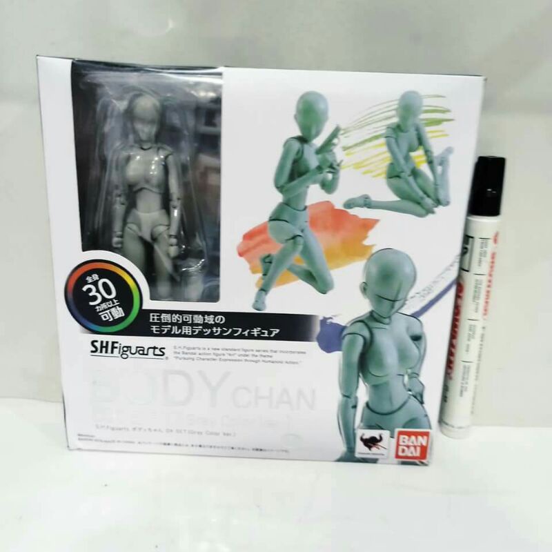 Mainan shf action figureBody chan body female body cewekSHF Bodykun dx