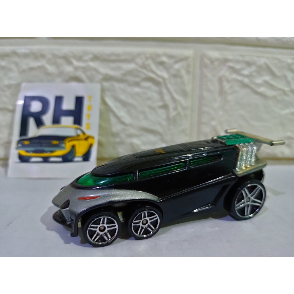 Hot Wheels Power Rangers Megaforce Black Ranger Snake Zord Character Cars