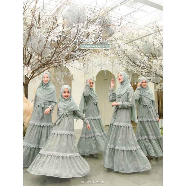 ALEXANDRIA DRESS BY COVER ME SPESIAL LEBARAN