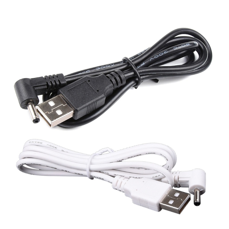 Btsg USB Ke Untuk DC 5V ​Kabel Listrik Jack Elbow 3.5x1.35mm 1m Untuk Elektronik Kecil