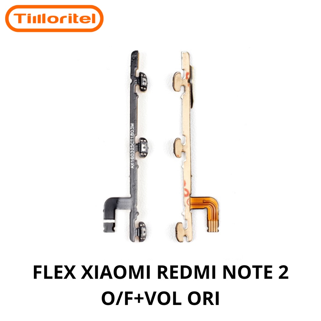 FLEXible XIAOMI REDMI NOTE 2 O/F + VOL ORI