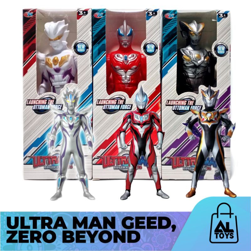 Mainan Karakter Ultraman Geed Ultraman Taiga Ultraman Beyond