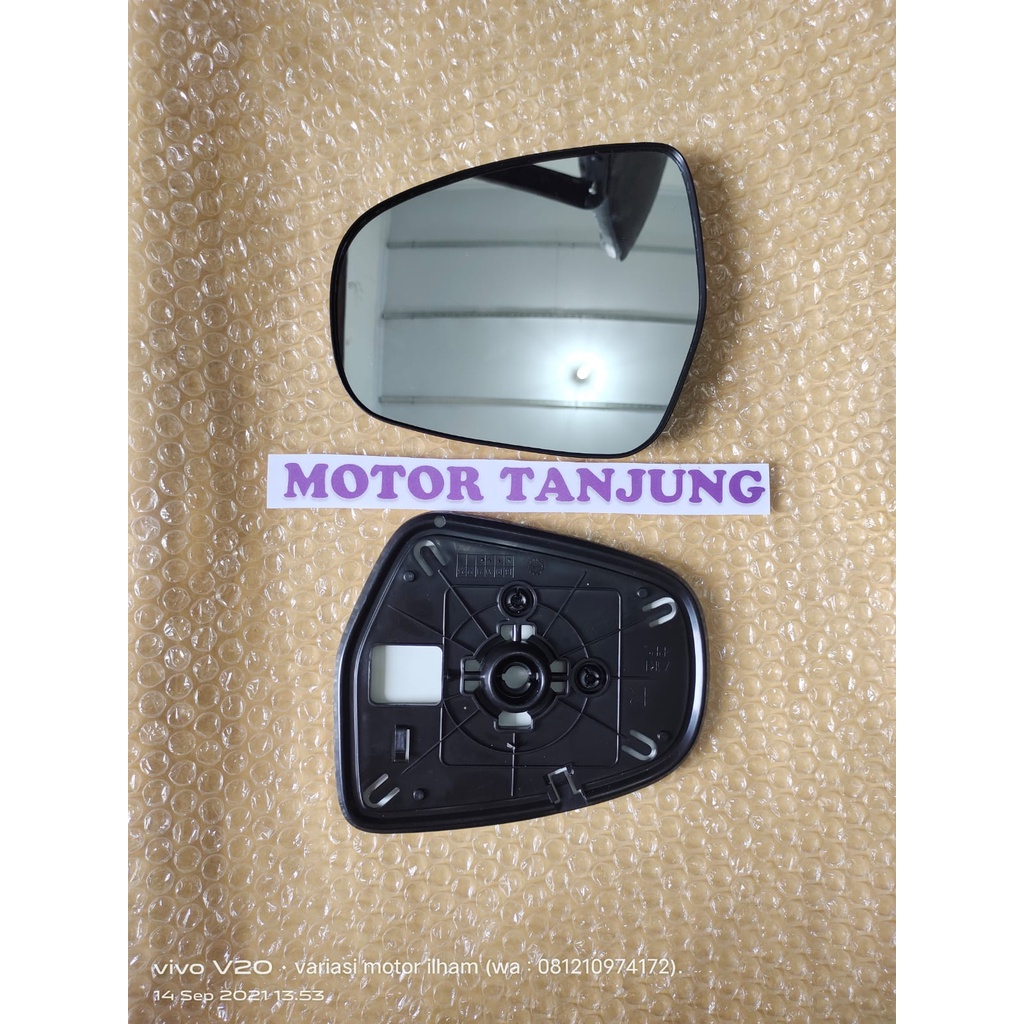 kaca spion suzuki all new ertiga tahun 2018-2020 plus frame hitam