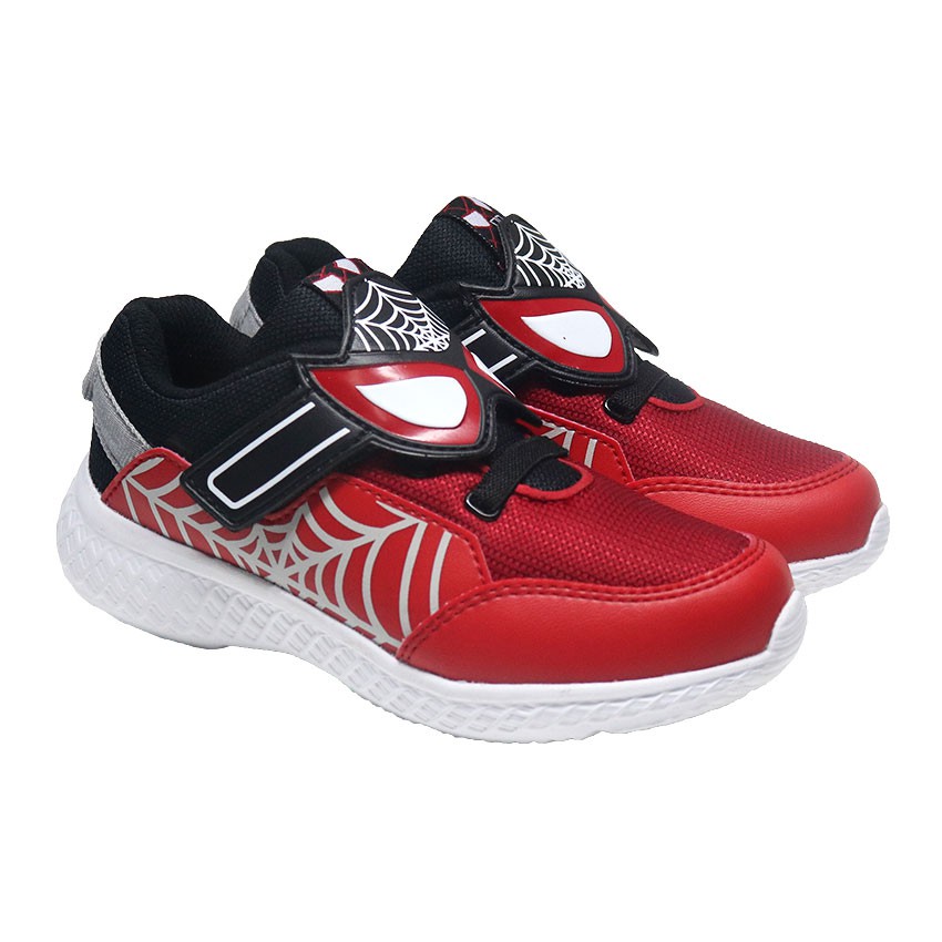 Precise Spider Pro TRD TD Sepatu Anak - Black/Red