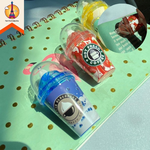 

Correction Tape SUNDAE Bentuk Minuman Hits Lucu Tipex Tip X Penghapus Pulpen Bucks Alat Tulis Sekolah Kantor Kado Unik