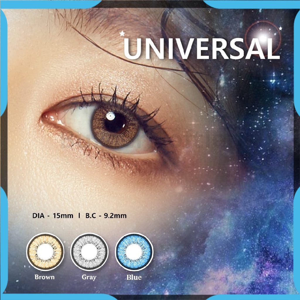SOFTLENS MINUS GEL UNIVERSAL GREY 15MM lensa kontak mata Softlen