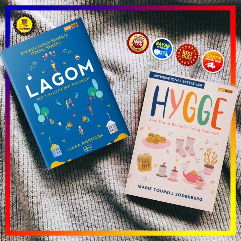HYGGE - LAGOM  - RAHASIA HIDUP ORANG DENMARK / SWEDIA