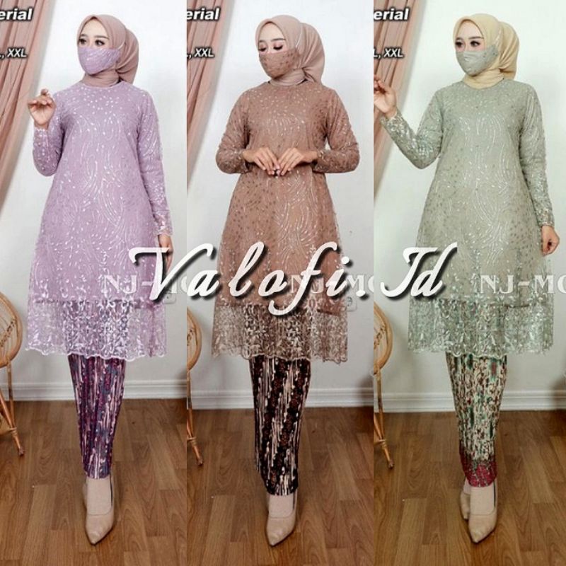 SETELAN KEBAYA TUNIK MELAYU > KEBAYA MODERN / KEBAYA REMAJA / KEBAYA FAVORITE / KEBAYA BROKAT / KEBA