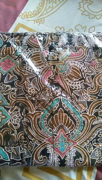 Promo Batik Couple Keluarga Sarimbit Sania Ruffle Batik Ori Ndoro Jowi Motif Cirebon