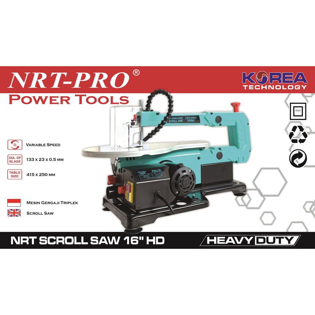 Promo Nrt-Pro Mesin Gergaji - Scroll Saw 16 Inch Variable Speed