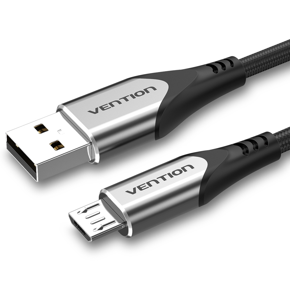 Vention Micro USB Cable 3A Fast Kabel Data Charging &amp; Data Sync Cable Nylon Braided Wire for Micro USB Mobile Phone Cables