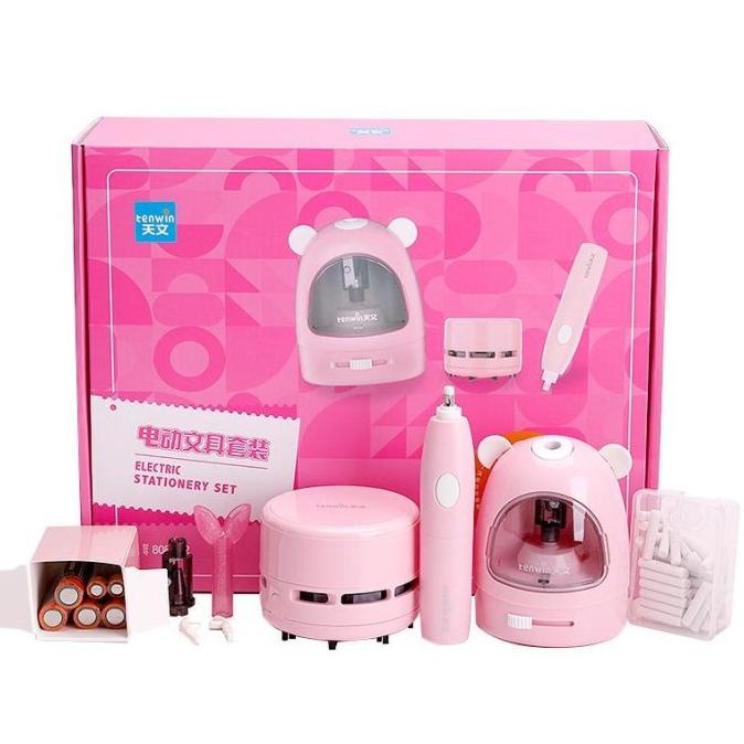 

PERLENGKAPAN ALAT TULIS ELEKTRIK SEKOLAH ANAK/ ELECTRIC STATIONARY SET