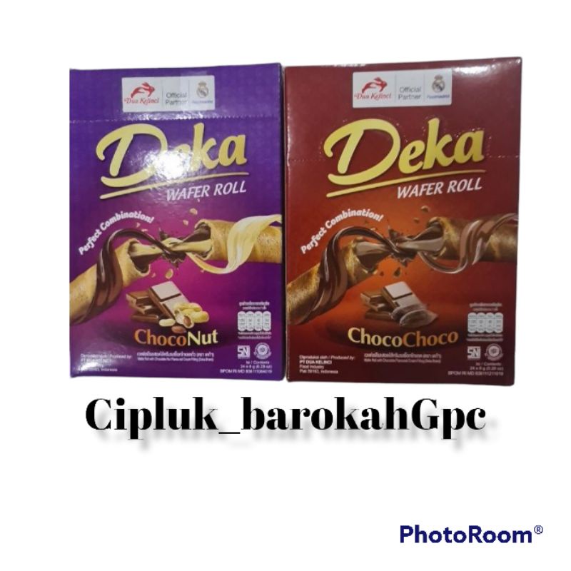 

Deka Wafer Roll Box isi 24pcs varian Rasa Choconut dan Chococo