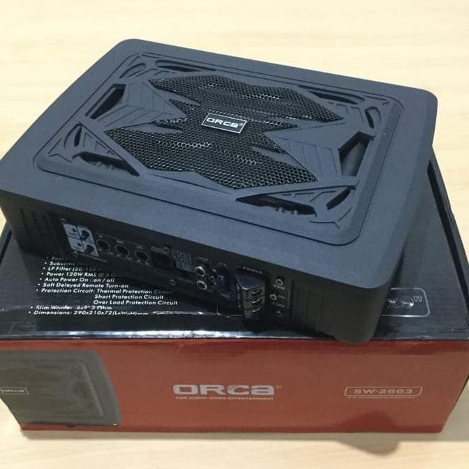 SUBWOOFER KOLONG JOK SLIM ORCA SW 2663 SERIES