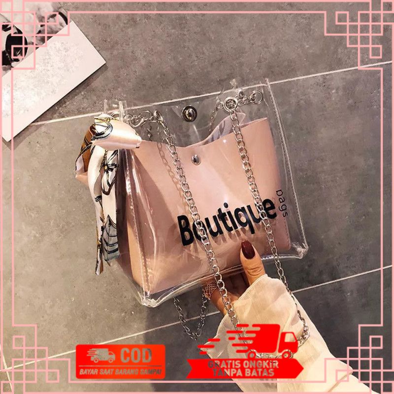 TAS BOUTIQUE - Tas Selempang Wanita slimgbag