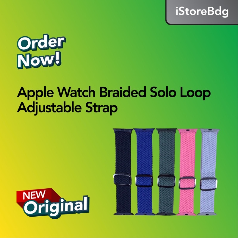 Strap Braided Solo Loop Adjustable for Watch