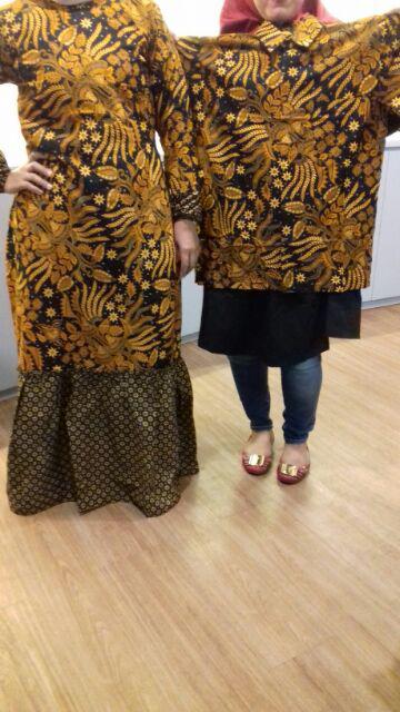 Maura Couple - Sania Ruffle Batik Couple Ori Ndoro Jowi Dnt Garansi Termurah Shopee - Solo