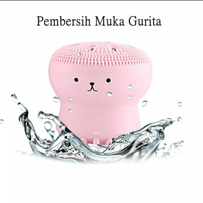 SPON PEMBERSIH PORI WAJAH  UBUR UBUR SPONS CUTE JELLYFISH