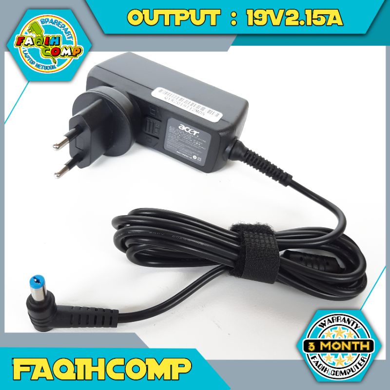 Adaptor Charger Original Acer Aspire One V5 121 V5 122 V5 132 521 522 532 722 725 D260 D257 D270